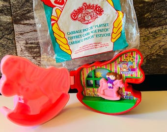 Cabbage Patch 1995 Toy, Happy Meal Toy, Cake topper, Party favor, keepsake