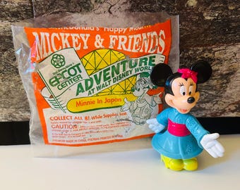 Minnie in Japan Disney Adventures Toy Figure 1993