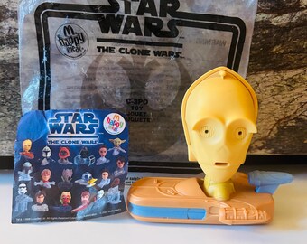 Star Wars C-3PO Clone Wars Happy Meal Toy