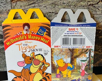 Tigger Movie 2000 Happy Meal Box Winnie the Pooh