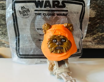 Star Wars Wicket the Ewok Clone Wars Happy Meal Toy