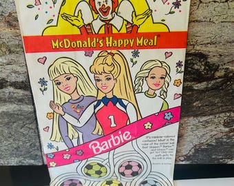 Barbie 1999 Happy Meal Bag 6x11