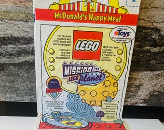 Lego 1999 Happy Meal Bag 6x11