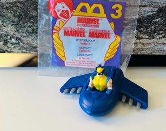 Wolverine 1996 Marvel Happy Meal Vehicle
