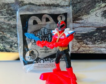 Red Ranger Super Samurai Power Ranger Happy Meal Toy
