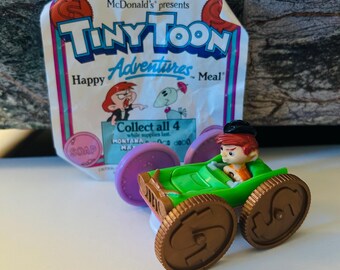 Tiny Toons Flipcar Toy 1990 Happy Meal Toy Montana Max