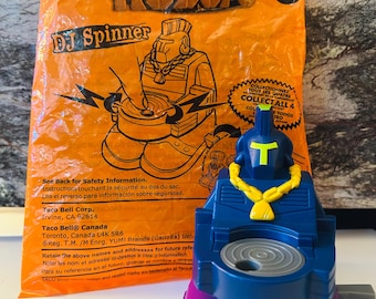 Robops DJ Spinner 2004 Taco Bell Toy