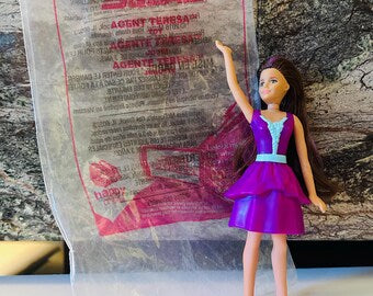 Barbie Spy Squad Agent Teresa, Happy Meal toy, Cake Topper