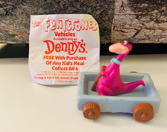 Flintstones Dino 1990 Denny's Happy Meal Toy