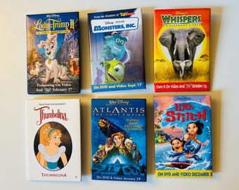 Disney Promo 90s vintage 2x3 Buttons