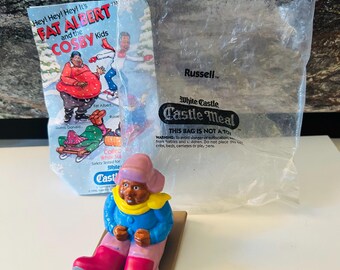 Fat Albert and the Cosby Kids 1990 White Castle Happy Meal Toy