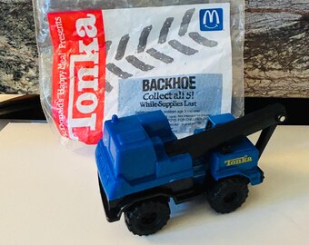 Tonka Toy Backhoe 1992 Happy Meal Toy