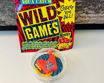 Wild Games Aqua Catch 1991 Wendy's Toy