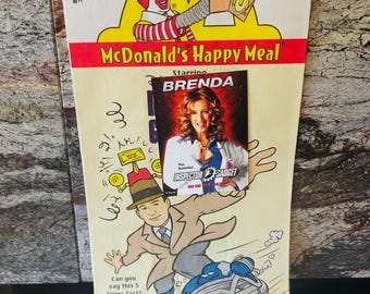Inspector Gadget 1999 Happy Meal Bag 6x11 with Bonus CARD