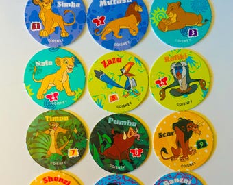 Lion King Themed 90s Pogs - Choose a POG