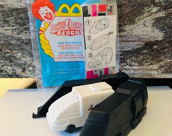 Pink Rail Rescue Power Ranger 2000 Happy Meal Toy