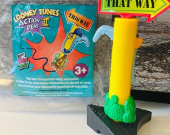 Looney Toons Actions Pens Toy 2001 Happy Meal Toy