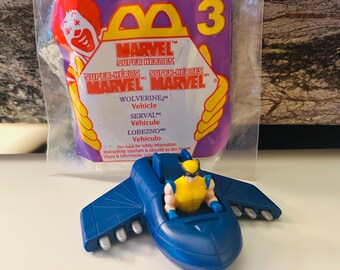 Wolverine 1996 Marvel Happy Meal Toy
