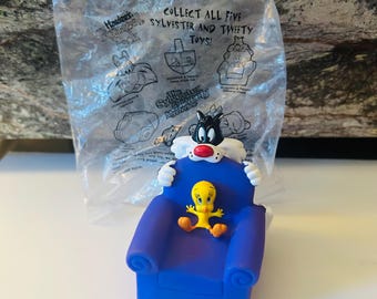 Sylvester and Tweety Hardees Toy 1998