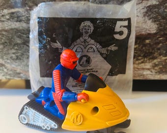Action Man Snowmobile Happy Meal Toy