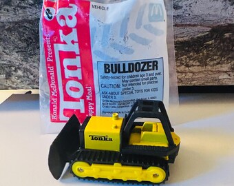 Tonka Toy Bull Dozer 1994 Happy Meal Toy