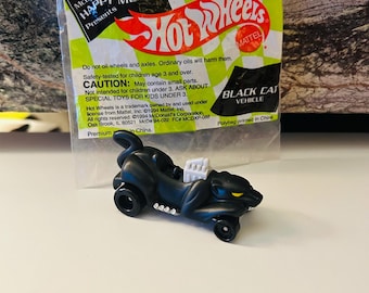 Hot Wheels Black Car 1994 Happy Meal Toy