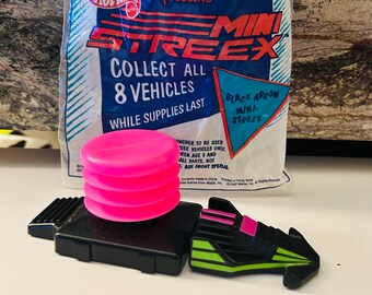 Hot Wheels 1992 Black Arrow Mini Streex Launcher Happy Meal Toy