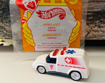 Hot Wheels Ambulance 1997 Happy Meal Toy