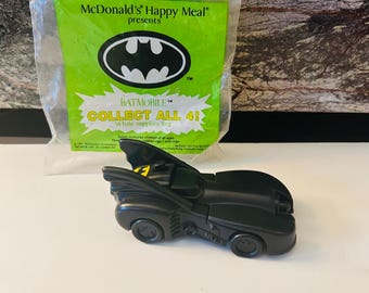 Batman Batmobile 1991 Happy Meal Toy