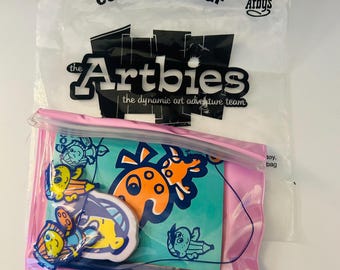 Arby's Artbies 2000 Happy Meal Toy, Pencil case, Eraser