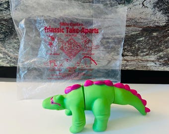 Spine-asaur 1993 White Castle Happy Meal Toy
