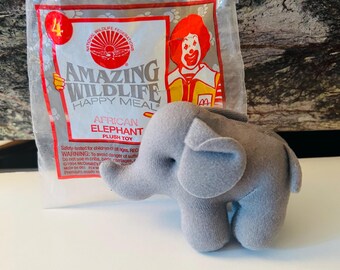 Elephant Toy Amazing Wildlife 1994 Toy