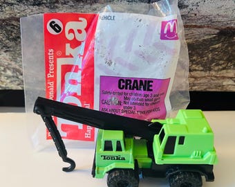 Tonka Toy Crane 1994 Happy Meal Toy