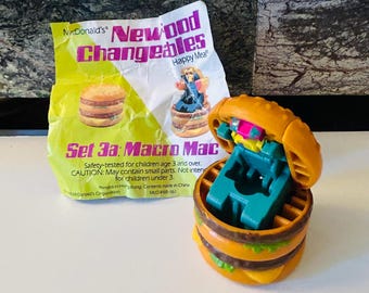 McDonald's Changeables Macro Mac Happy Meal Toy