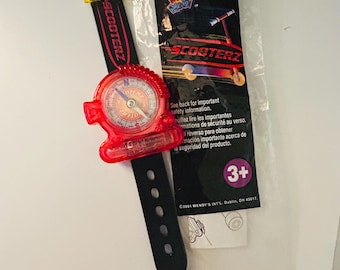 Toy Compass Scooter Wendy's 2001 Happy Meal Toy