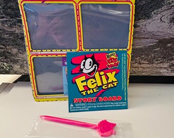 Felix the Cat 1995 Wendys Toy Animator Storyboard