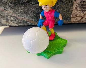 Soccer Kid 1994 Burger King Kid Toy Figure