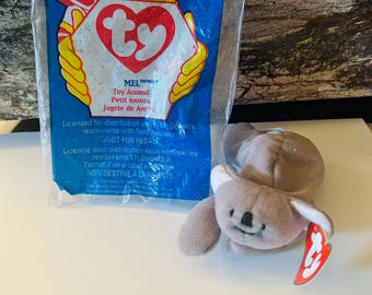 Mel 1998 Beanie Baby TY Happy Meal Toy