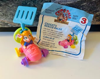 Gadget's Rescue Racer Chip and Dale 1989 Toy