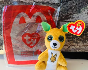 Kipper the Kangaroo Beanie Baby Happy Meal Toy