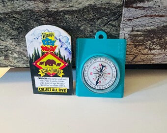 Kids Parks Compass 1993 Wendy's Kids Meal Toy