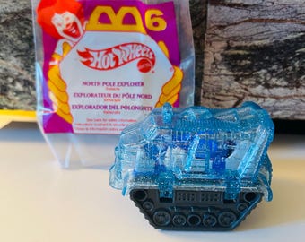 Hot Wheels North Pole Explorer 1995 Happy Meal Toy