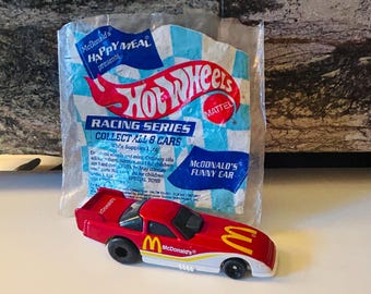 Hot Wheels McDonalds Funny Car 1992 Happy Meal Toy