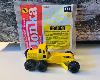 Tonka Toy Grader 1994 Happy Meal Toy