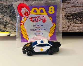 Hot Wheels Police Car 1995 Happy Meal Toy
