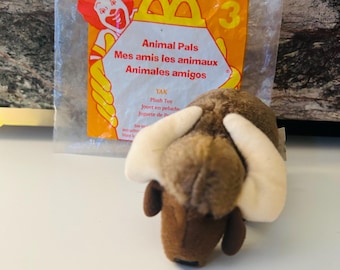 Yak Plush Toy Animal Pals 1997
