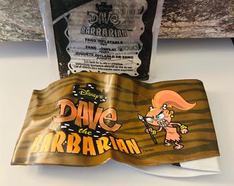 Dave the Barbarian 2004 Inflatable Happy Meal Toy
