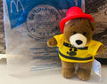 Firefighter Build a Bear 2006 Happy Meal Toy