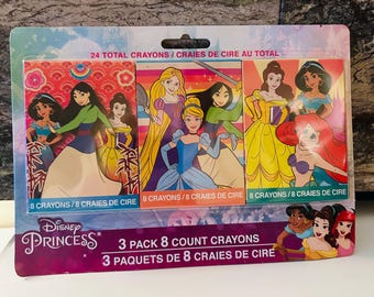 Disney Princess 3 Pack Crayons
