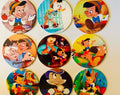 Pinocchio Vintage Disney Pogs (1.75 inch)  Choose a Pog (Party Favors, Stocking Stuffers)